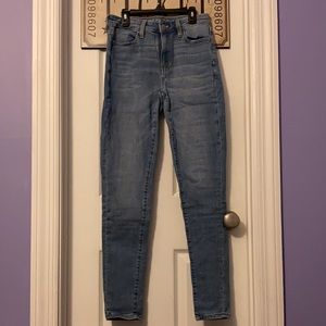 Super High Rise Jegging Mid Wash